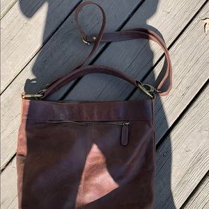 Genuine leather handbag